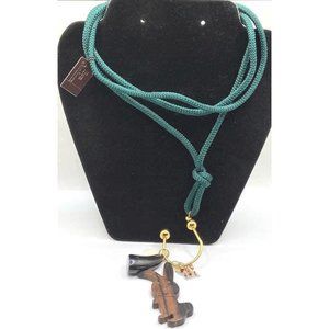 Eva Graham toggle charms necklace.